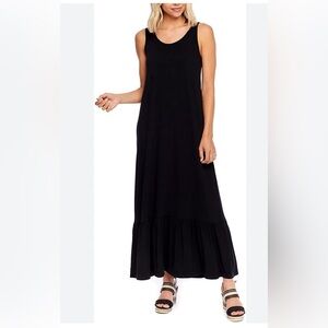 A New Day Womem Black Maxi Dress size Small Cotton